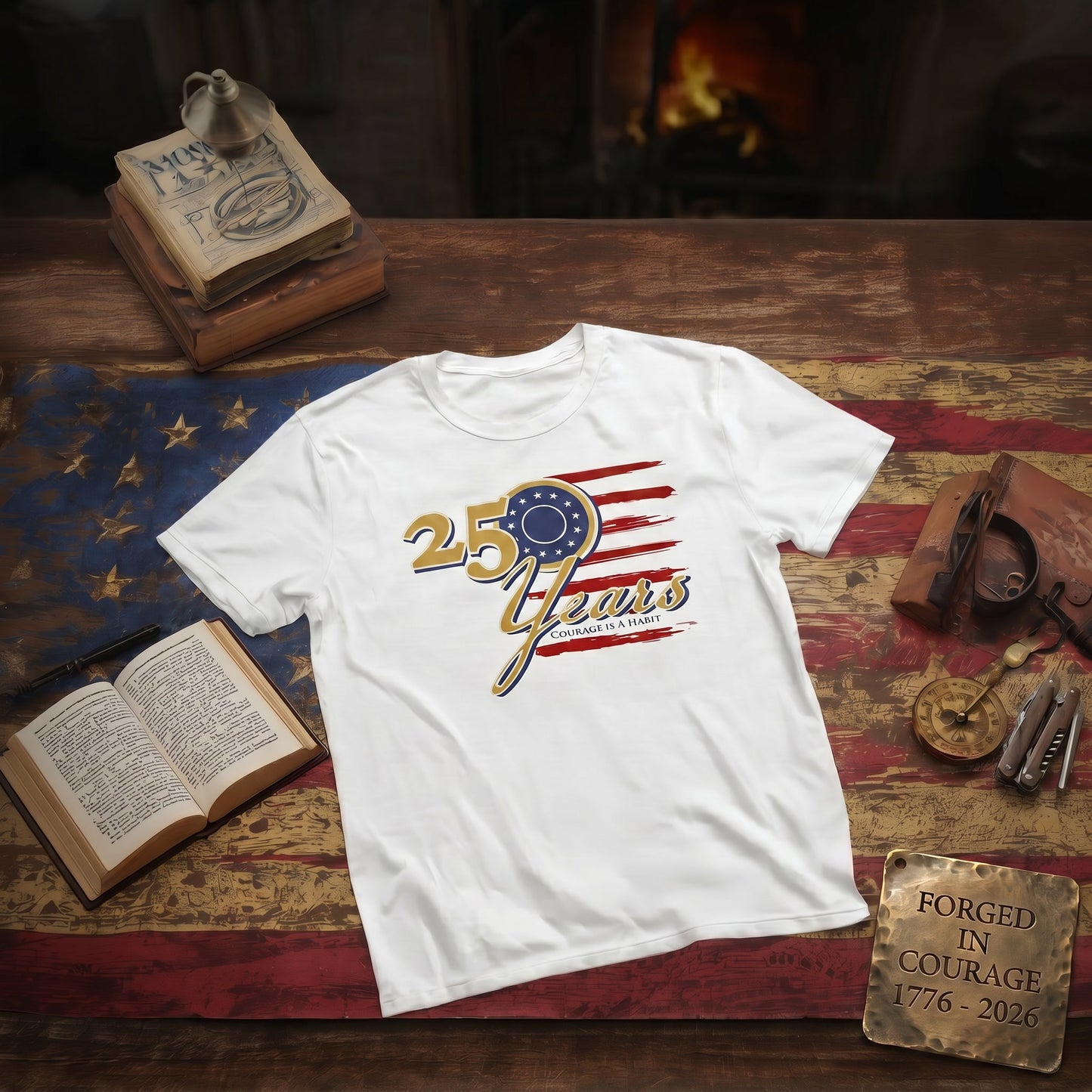 250 Years of Courage :: Limited Edition Unisex T-Shirt