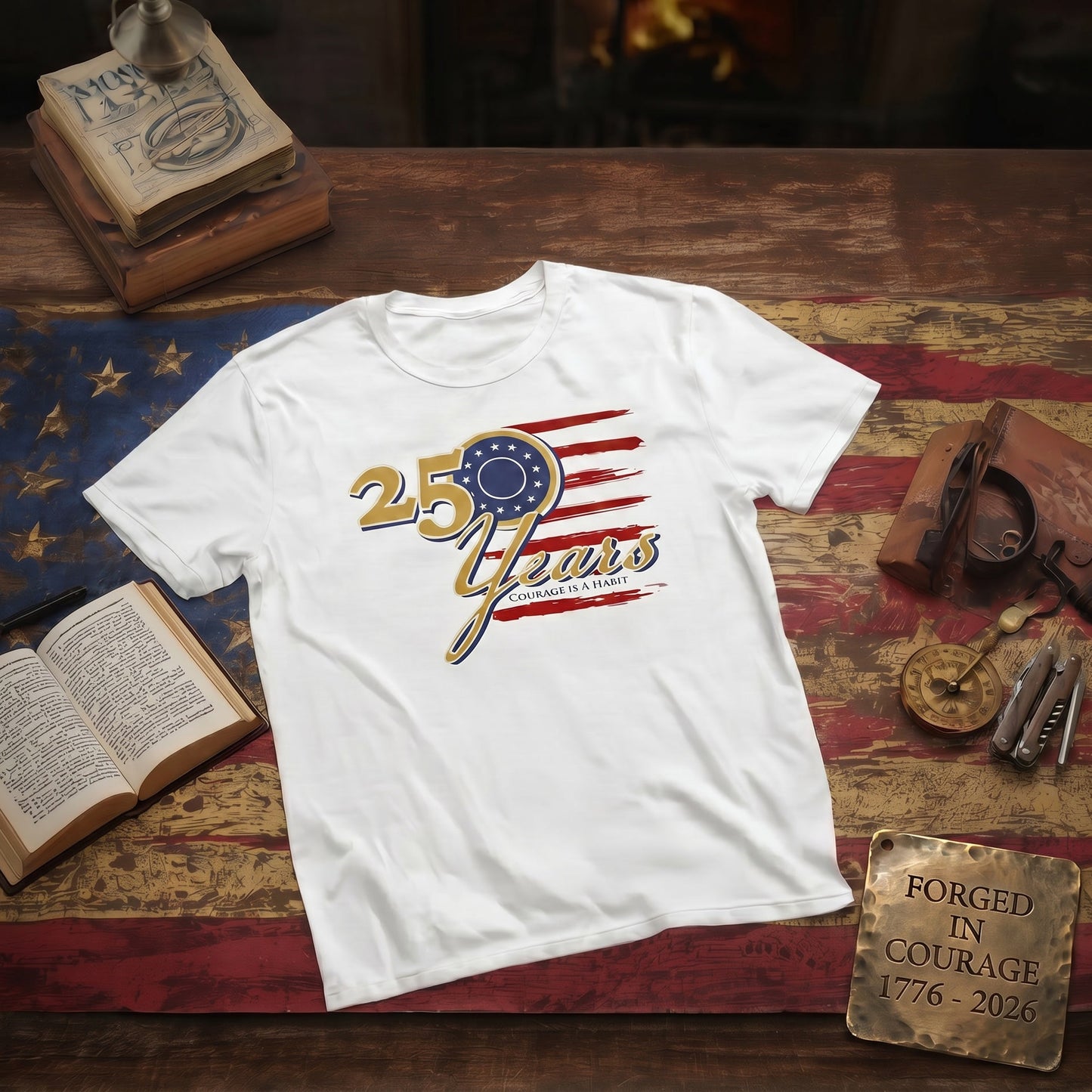 250 Years of Courage :: Limited Edition Unisex T-Shirt